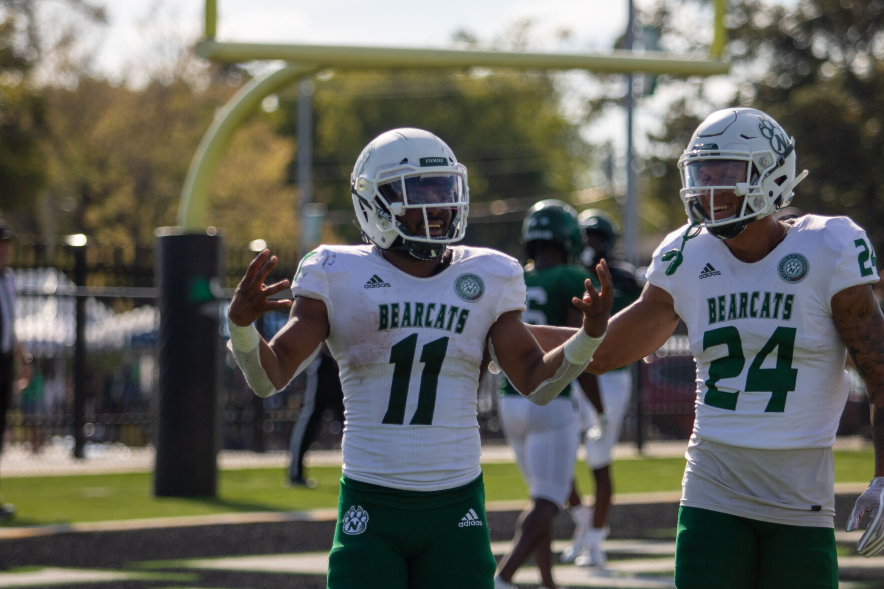 NW Football - Moya celebration